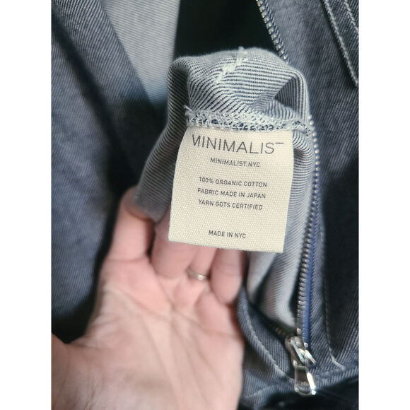 Minimalist Tamara Davydova Denim Jumpsuit in Indigo Size XS - Picture 8 of 8